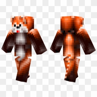 Red Panda - Minecraft Robots Skin, HD Png Download