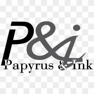 Papyrus & Ink Logo Png Transparent - Calligraphy, Png Download