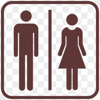 Public Toilet Female Mark, HD Png Download