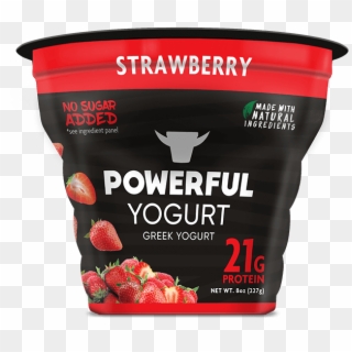 Strawberry Yogurt, HD Png Download