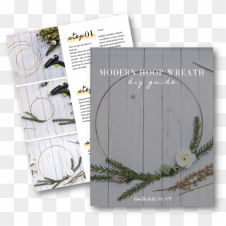 Modern Hoop Wreath Guide, HD Png Download