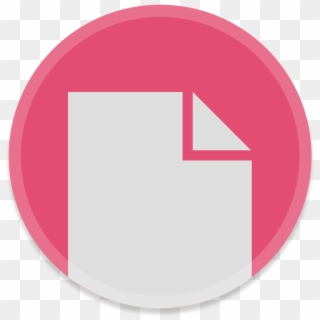 Documents Icon - Document Icon Png Circle, Transparent Png