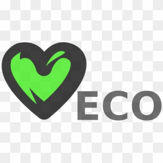 Eco Friendly, Biodegradable, Poof - Eco Green Heart, HD Png Download