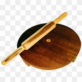 Chakla Belan, Wooden Rolling Board And Rolling Pin - Chakla Velna Png, Transparent Png