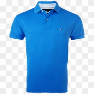 ~tommy Hilfiger New Knit Blue Polo - Polo Shirt Royal Blue, HD Png Download