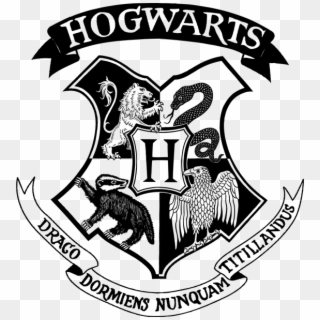 Hogwarts Logo Png - Hogwarts Letter Crest, Transparent Png