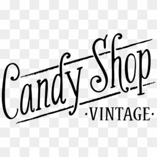 Candy Shop Vintage Logo - Candy Shop, HD Png Download