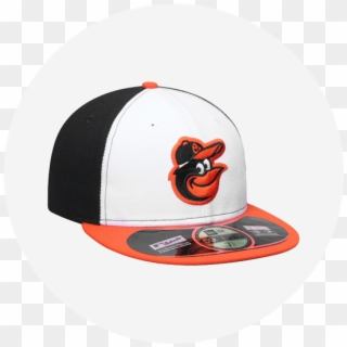 Baltimore Orioles New Era Black Authentic On-field - Circle, HD Png Download
