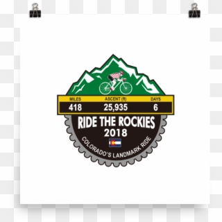 Ride The Rockies 2018, Co - National Park, HD Png Download
