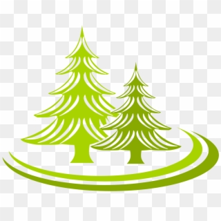 Tree Logo Design Image Png Free Elements - Christmas Tree, Transparent Png