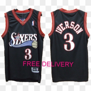 Budget Allen Iverson Sixers Jersey - Sports Jersey, HD Png Download