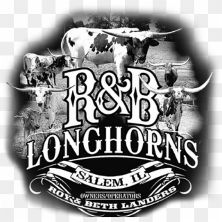 R & B Longhorns Logo - Illustration, HD Png Download