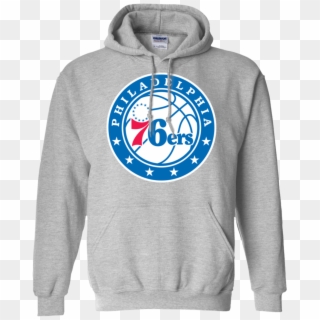 Philadelphia 76ers Pullover Hoodie - Sweatshirt, HD Png Download