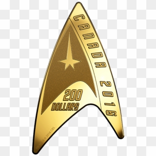 Star Trek Logo Png - Star Trek Gold Coin, Transparent Png