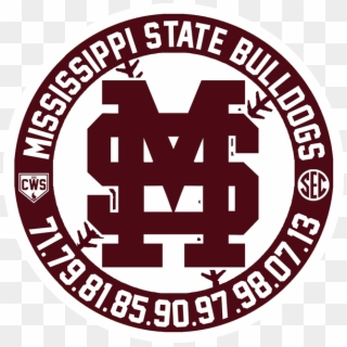 Justin Foscue Signed With Mississippi State University - Mississippi State Baseball Logo, HD Png Download