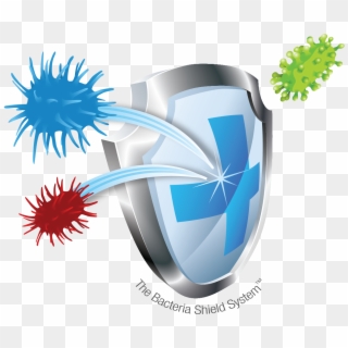 Clipart Shield Protection Shield - Shield Protect From Bacteria, HD Png Download