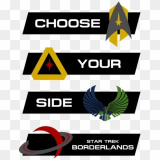 Choose Your Side - Star Trek Borderlands, HD Png Download
