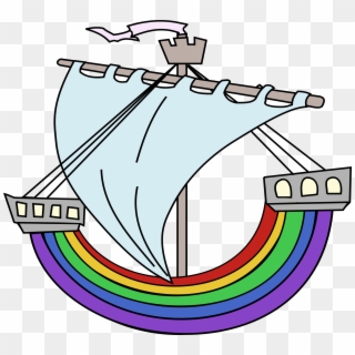 This Free Icons Png Design Of Rainbow Boat - Facultad De Derecho Unprg, Transparent Png