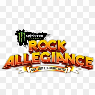 Monster Energy Rock Allegiance First Ever Live Music - Santa Pod Raceway, HD Png Download