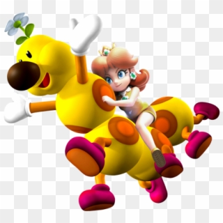 #nintendo, New Ride Idea For The Next Main Game #princessdaisy - Wiggler From Mario, HD Png Download