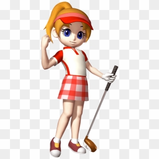 Ella Holding Golf Club - Mario Golf Advance Tour Ella, HD Png Download