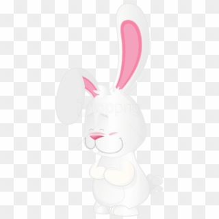 Free Png Download Cute White Bunny Clipart Png Photo - White Bunny Clip Art, Transparent Png