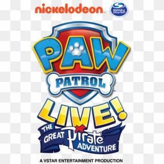 Release Logo - Paw Patrol Live Logo, HD Png Download