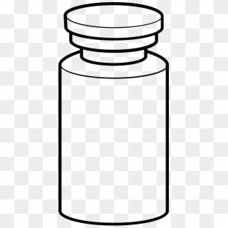 Vial Coloring Page, HD Png Download