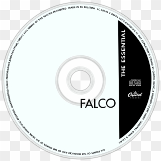 Falco The Essential Falco Cd Disc Image - Cd, HD Png Download