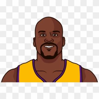 Shaquille O'neal - Magic Johnson Cartoon Face, HD Png Download