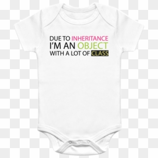 Object Oriented Baby Onesie - Active Shirt, HD Png Download