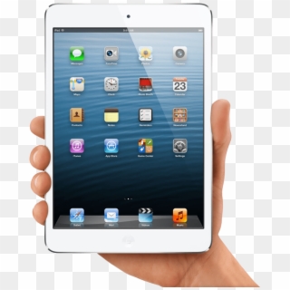 Download Tab Tablet In Hand Tech Pngriver Com 35 Tablet - Mini Ipad 1, Transparent Png