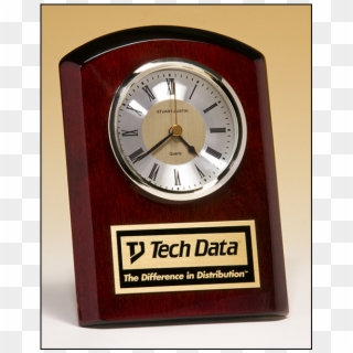 Rosewood Piano Finish Clock With Easel Back - Tech Data Corporation, HD Png Download