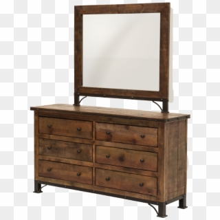 Venezia Dresser And Mirror - Chest Of Drawers, HD Png Download