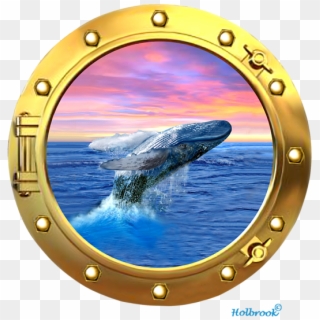 Click And Drag To Re-position The Image, If Desired - Humpback Whale Breaching At Sunset, HD Png Download