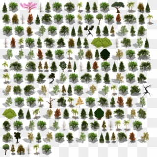 Pine Tree Sprite Sheet , Png Download, Transparent Png