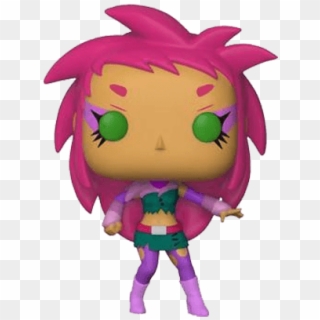 Funko Pop Teen Titans Go The Night Begins To Shine - Starfire New Titans, HD Png Download