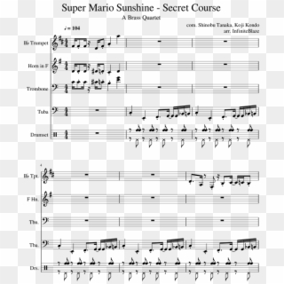 Super Mario Sunshine - Sax Music For Misty Mountains, HD Png Download
