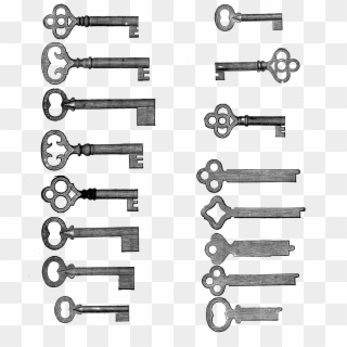 Vintage Keys Transfer - Metalworking Hand Tool, HD Png Download