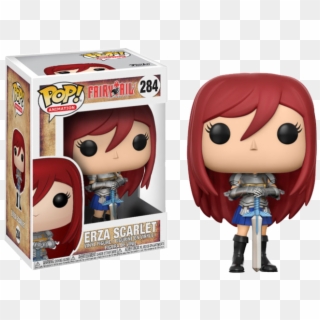 Funko Pop Fairy Tail Erza, HD Png Download
