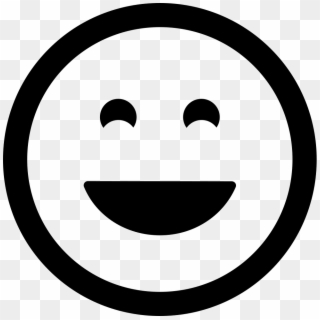Smiling Happy Emoticon Face Comments, HD Png Download