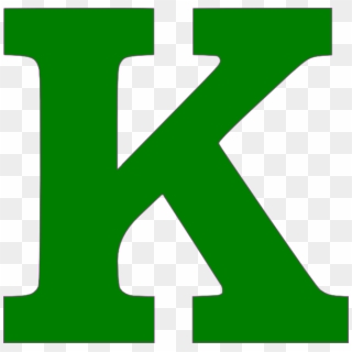 Letter K Clipart - Letter K Clipart Green, HD Png Download