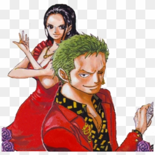 One Piece Cover Jump - One Piece Zoro Dan Robin, HD Png Download