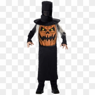 Child Pumpkin Jack Mad Hatter Costume - Griezel Kostuum, HD Png Download