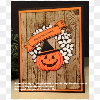 Su Wondrous Wreath Jack O Lantern Witch Punch Art, HD Png Download