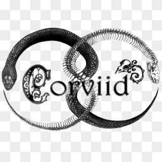 Corviid's Signature - Snake Tattoo Png, Transparent Png