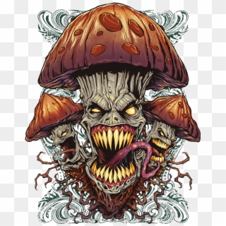 Evil Mushroom, HD Png Download