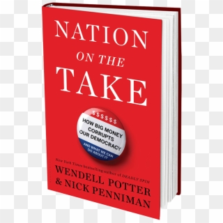 'nation On The Take' Book Jacket - Book Cover, HD Png Download