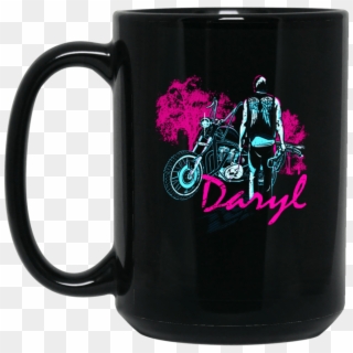 Super Walking Dead Daryl Dixon Mug Motocycle - Daryl Dixon, HD Png Download