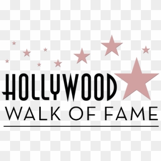 Hollywood Walk Of Fame Star Clip Art Free Image Vector - Hollywood Walk Of Fame Sign, HD Png Download